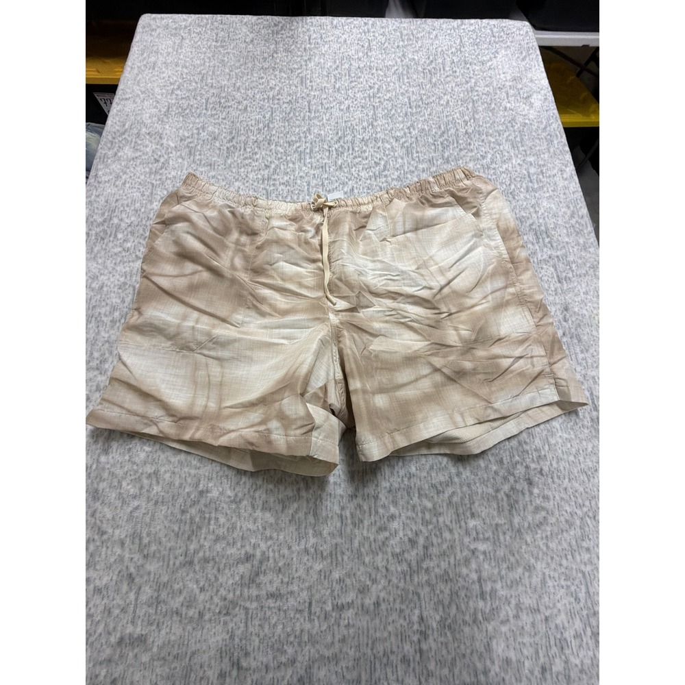 DSG Mens‎ XXL Rec Short 6" Inseam Water Repellent Light Sand Texture Dye Tan New